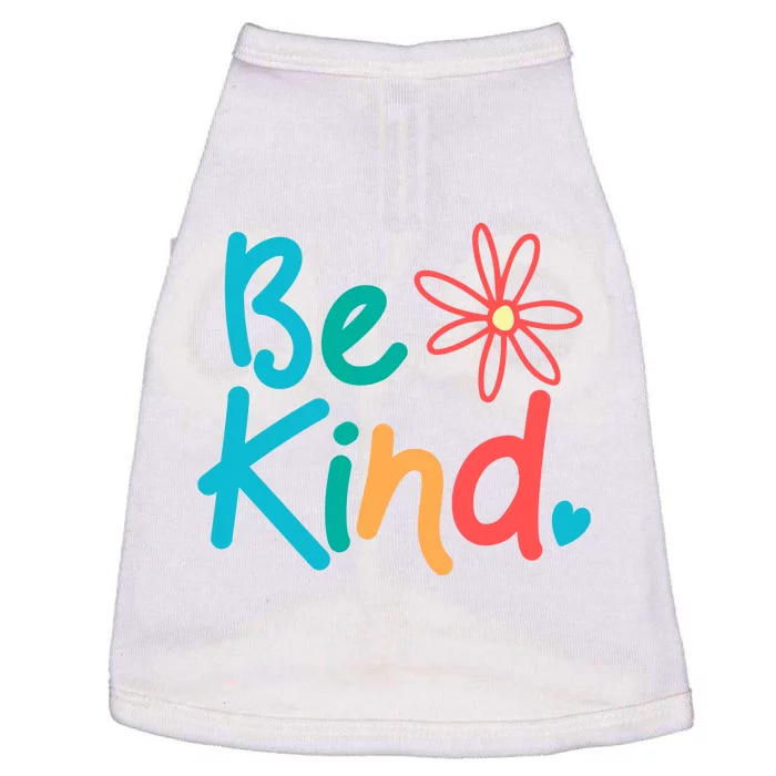 Be Kind Cute Colorful Gift Doggie Tank