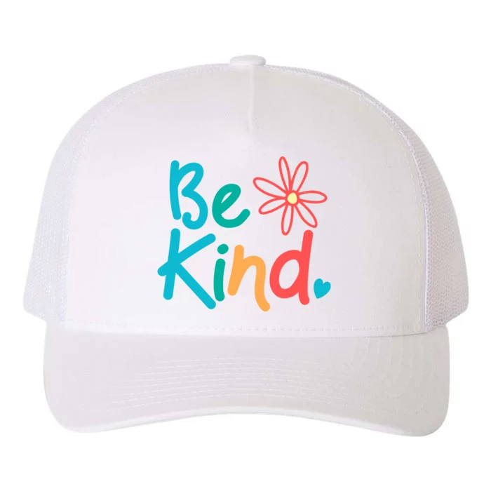 Be Kind Cute Colorful Gift Yupoong Adult 5-Panel Trucker Hat