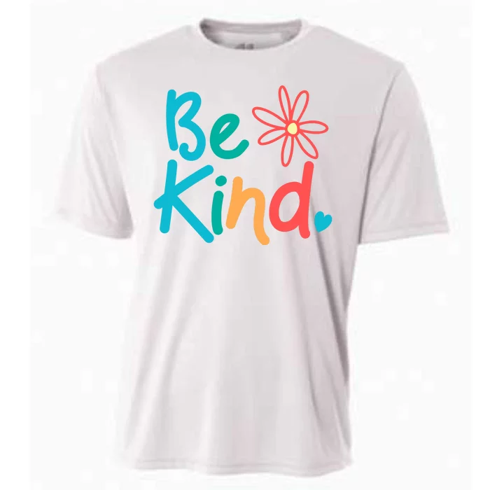 Be Kind Cute Colorful Gift Cooling Performance Crew T-Shirt