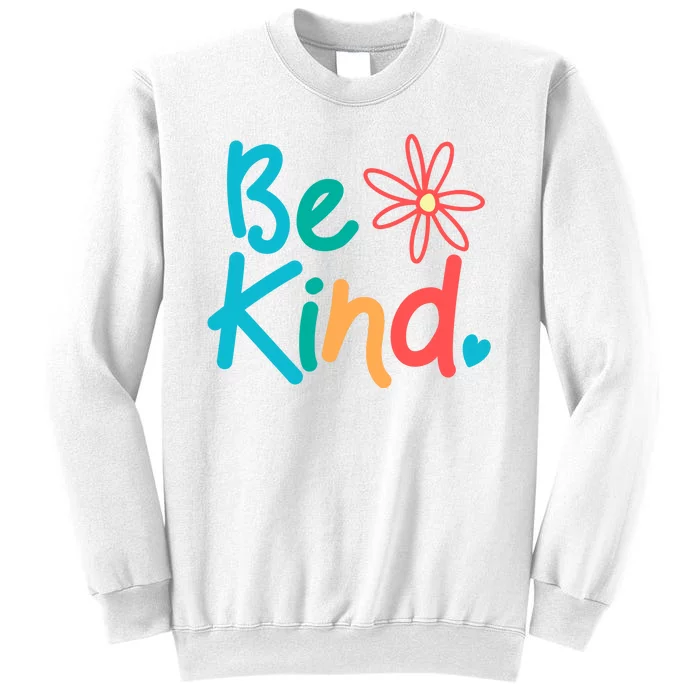 Be Kind Cute Colorful Gift Sweatshirt