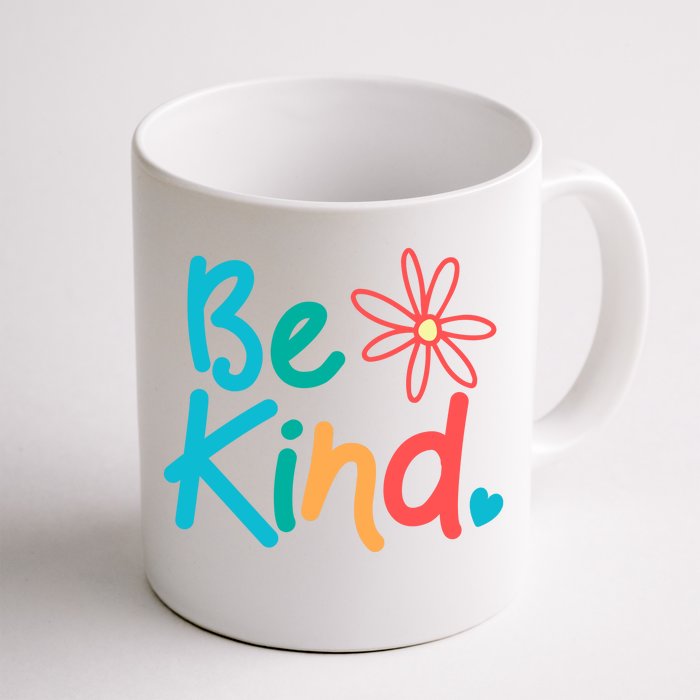 Be Kind Cute Colorful Gift Front & Back Coffee Mug