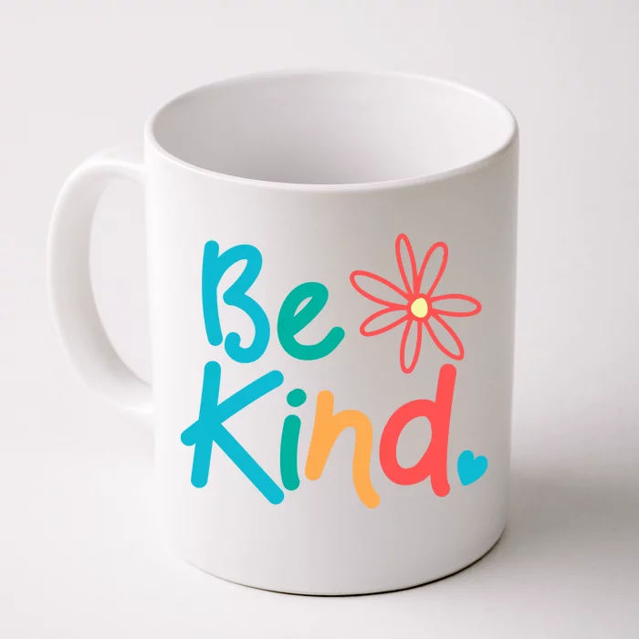 Be Kind Cute Colorful Gift Front & Back Coffee Mug