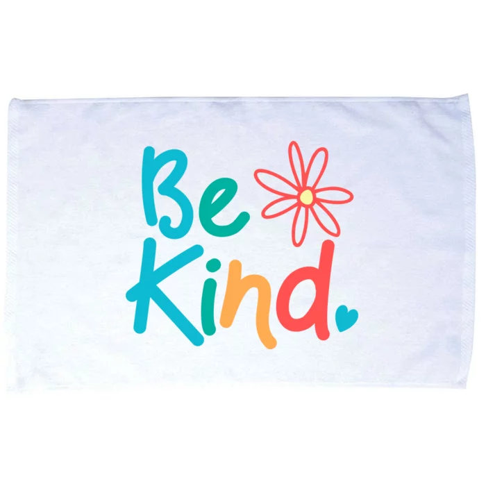 Be Kind Cute Colorful Gift Microfiber Hand Towel