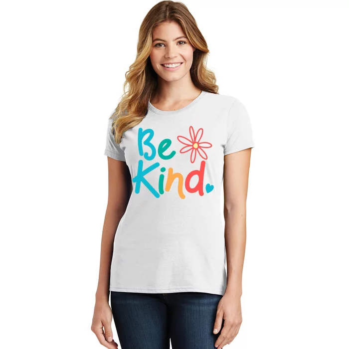 Be Kind Cute Colorful Gift Women's T-Shirt