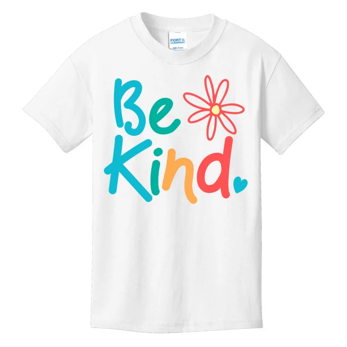 Be Kind Cute Colorful Gift Kids T-Shirt