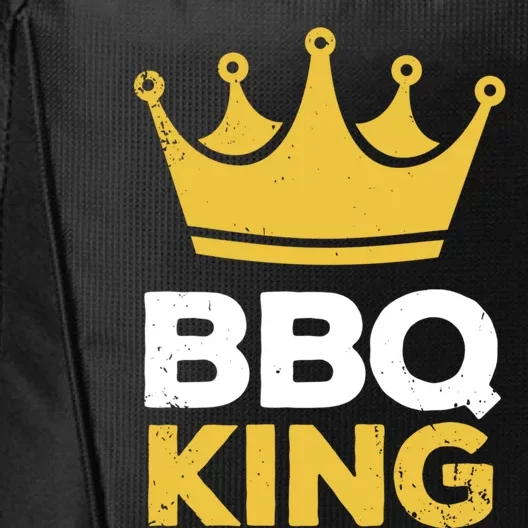 Bbq King Chef Dad Meaningful Gift City Backpack