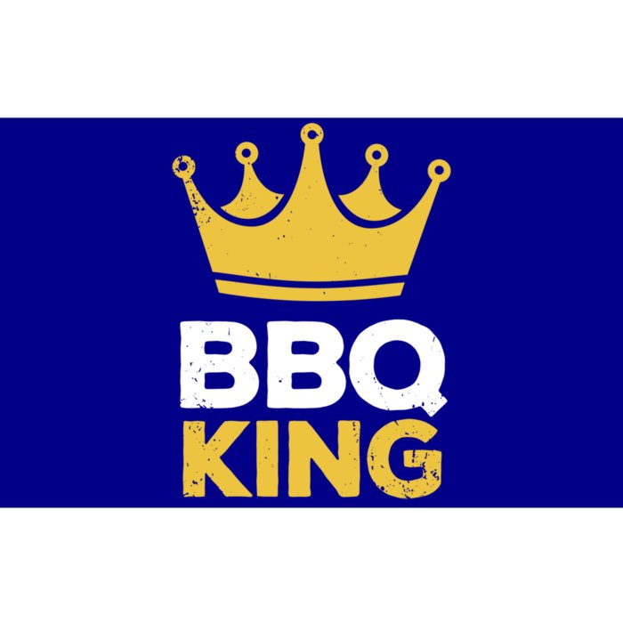 Bbq King Chef Dad Meaningful Gift Bumper Sticker