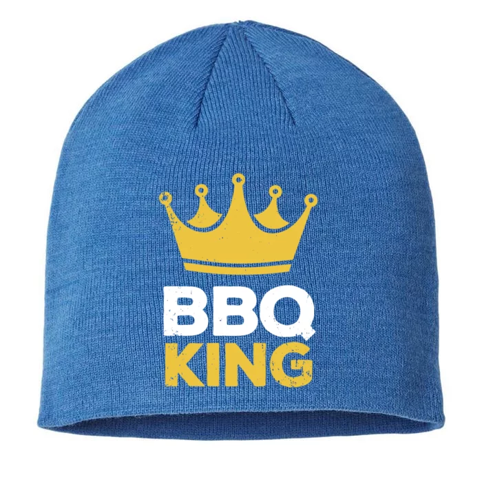 Bbq King Chef Dad Meaningful Gift 8 1/2in Sustainable Knit Beanie