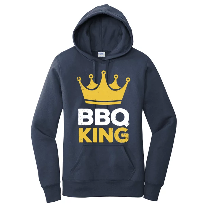 Bbq King Chef Dad Meaningful Gift Women's Pullover Hoodie