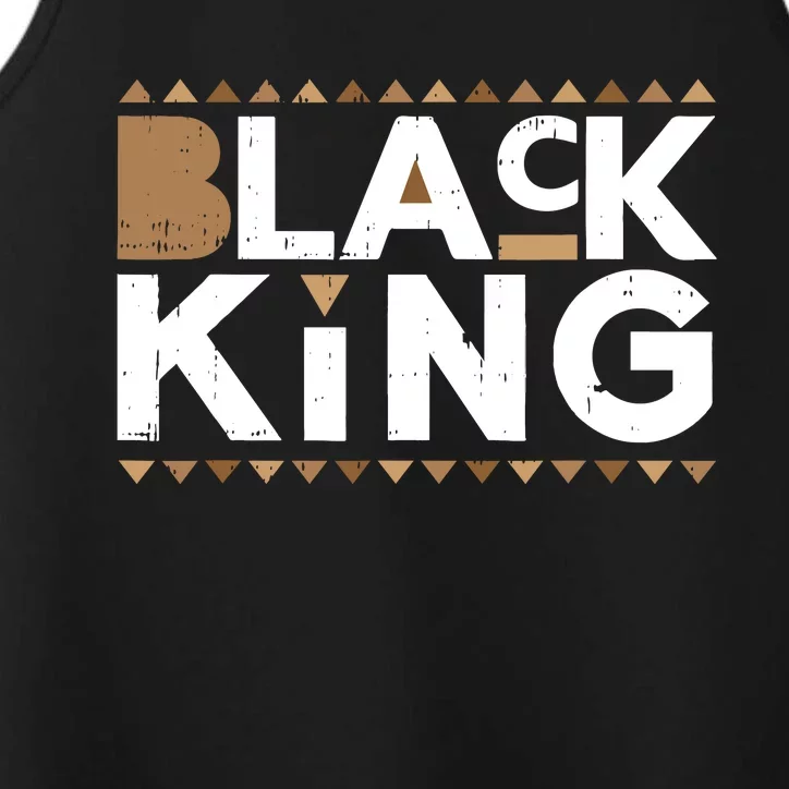 Black King Couple Matching Melanin Black Lives Matter Gift Performance Tank