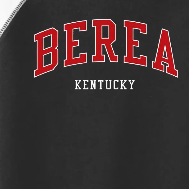 Berea Kentucky College University Style Toddler Fine Jersey T-Shirt