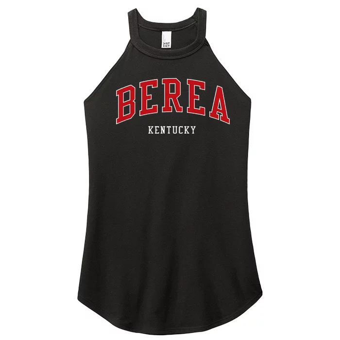 Berea Kentucky College University Style Women’s Perfect Tri Rocker Tank