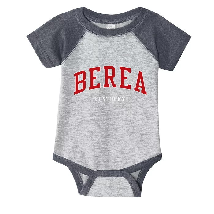 Berea Kentucky College University Style Infant Baby Jersey Bodysuit