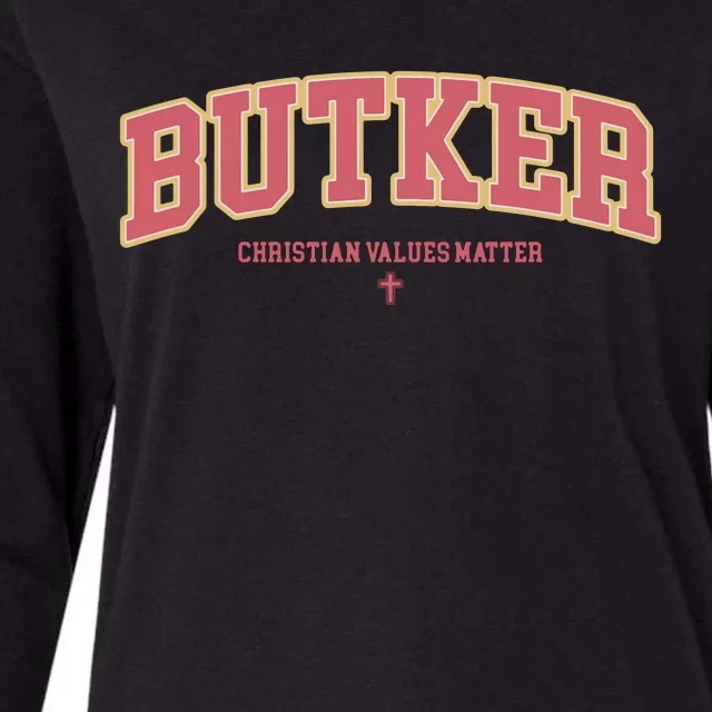 Butker Kansas City Kicker Harrison Butker Womens Cotton Relaxed Long Sleeve T-Shirt