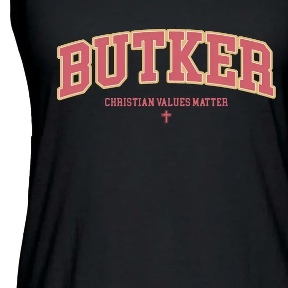 Butker Kansas City Kicker Harrison Butker Ladies Essential Flowy Tank