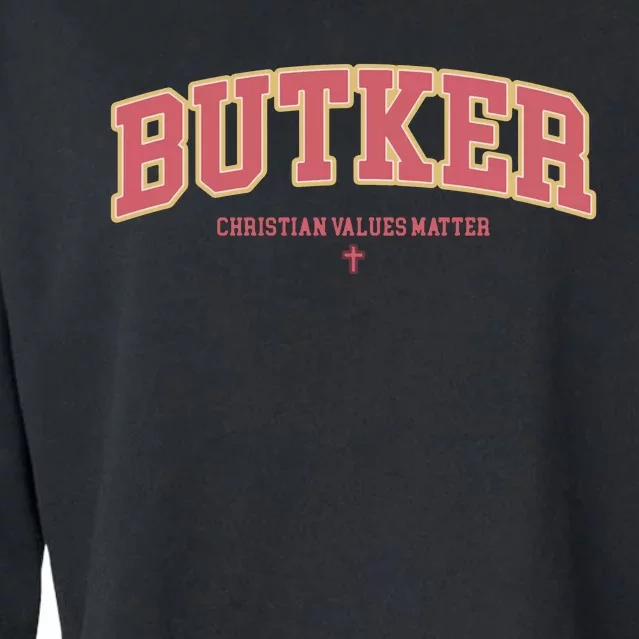 Butker Kansas City Kicker Harrison Butker Cropped Pullover Crew