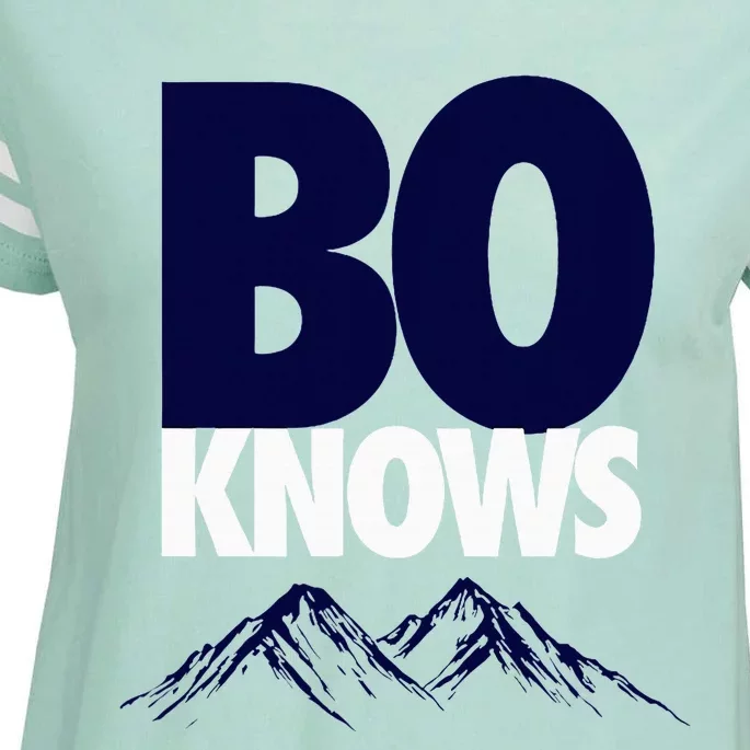 Bo Knows Denver Bo Knows Merch Enza Ladies Jersey Football T-Shirt