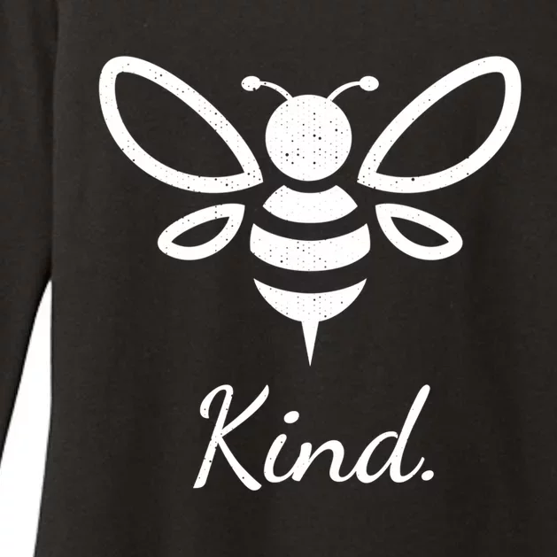 Bees Kind Distressed Gift Womens CVC Long Sleeve Shirt