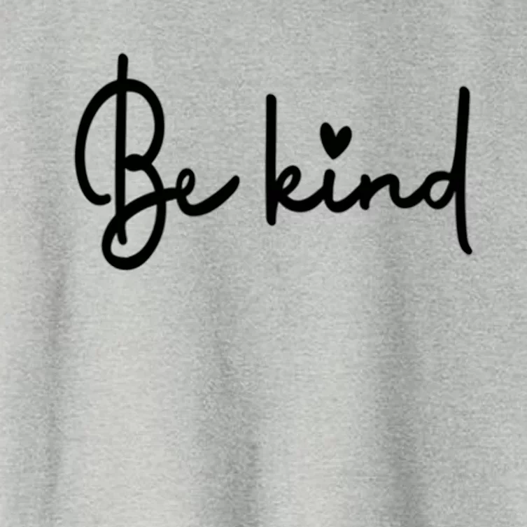 Be Kind Dear Person Behind Me The World Is A Better Place Gift Women's Crop Top Tee