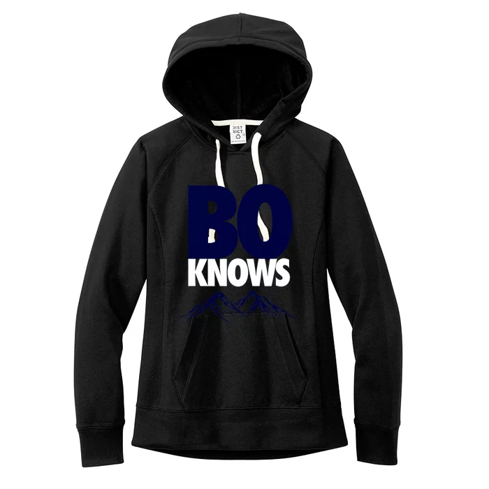 Bo Knows Denver Bo Knows Merch Women's Fleece Hoodie