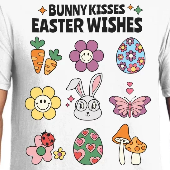 Bunny Kisses Easter Wishes Pajama Set