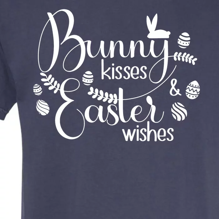 Bunny Kisses Easter Wishes Garment-Dyed Heavyweight T-Shirt