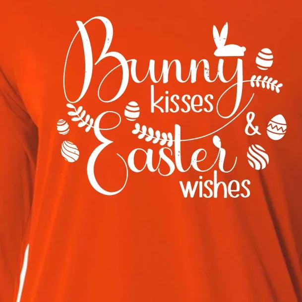 Bunny Kisses Easter Wishes Cooling Performance Long Sleeve Crew