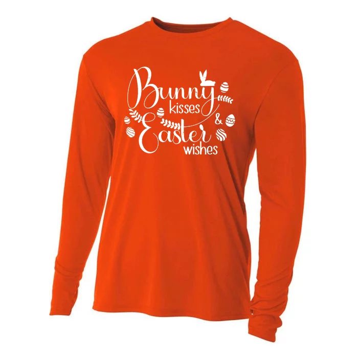 Bunny Kisses Easter Wishes Cooling Performance Long Sleeve Crew