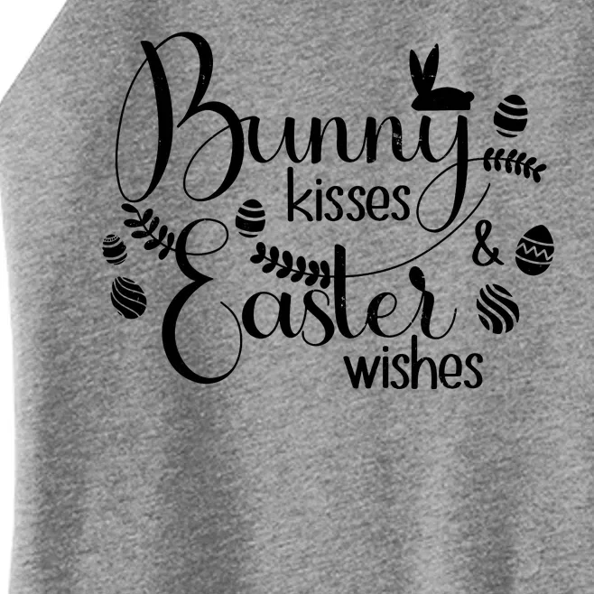 Bunny Kisses Easter Wishes Women’s Perfect Tri Rocker Tank