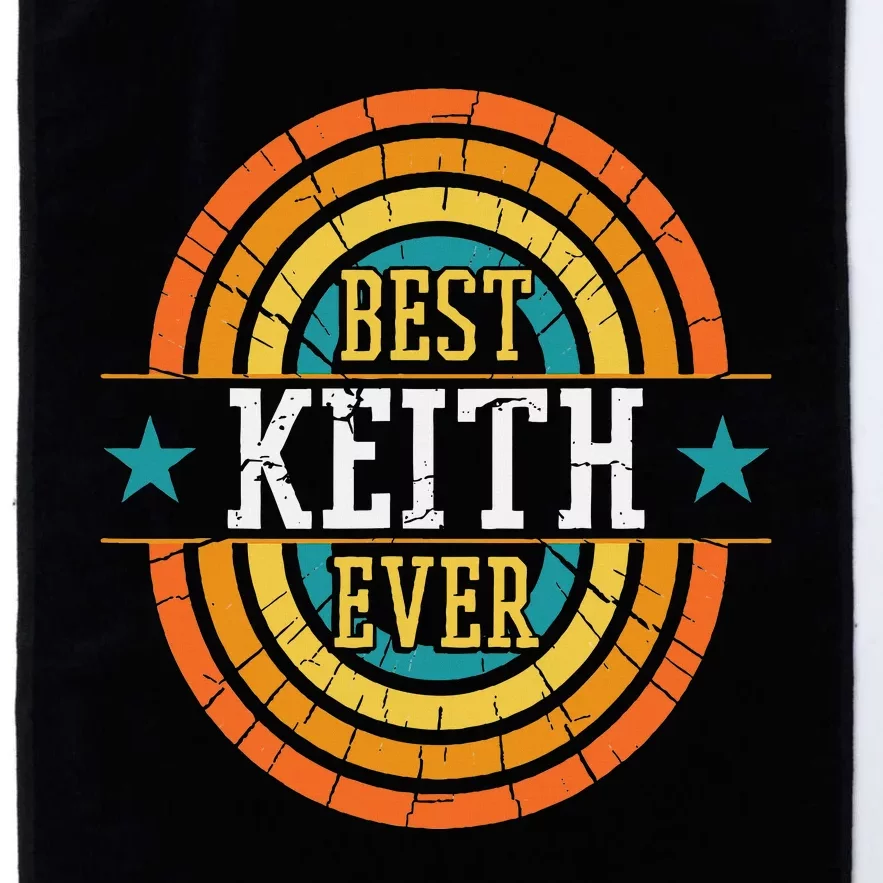 Best Keith Ever Funny Keith Name Platinum Collection Golf Towel