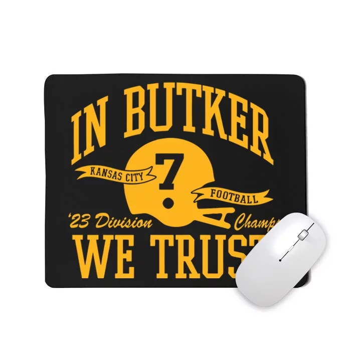 Butker Kc Football Mousepad