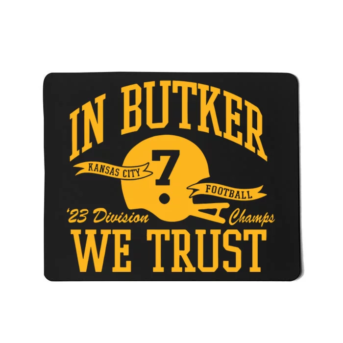 Butker Kc Football Mousepad