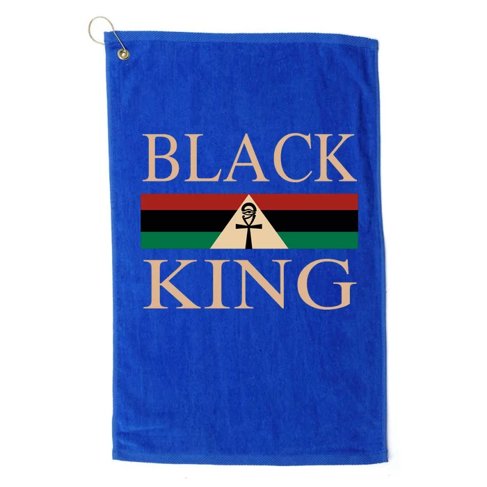 BLACK KING FOR AFRICAN AMERICAN Platinum Collection Golf Towel