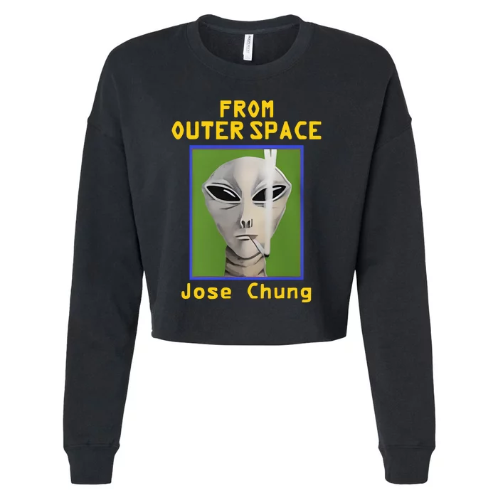 Brian Kemm From Outer Space Jose Chung Cropped Pullover Crew