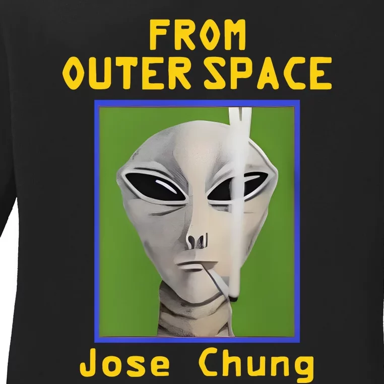 Brian Kemm From Outer Space Jose Chung Ladies Long Sleeve Shirt