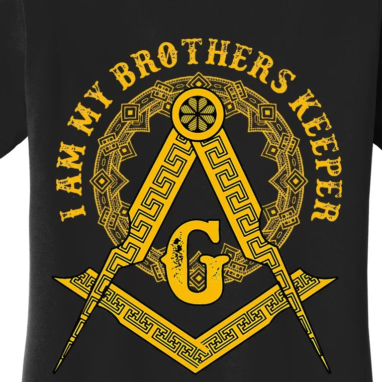 Brother Keeper Family Mason Illuminati Sign Occult Women's T-Shirt