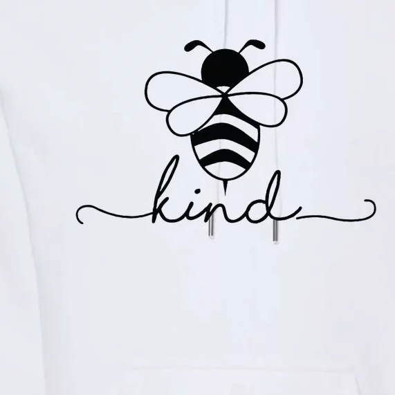 Bee Kind For Little Kids Premium Hoodie