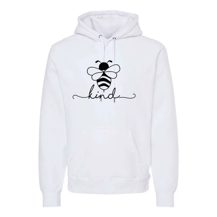 Bee Kind For Little Kids Premium Hoodie