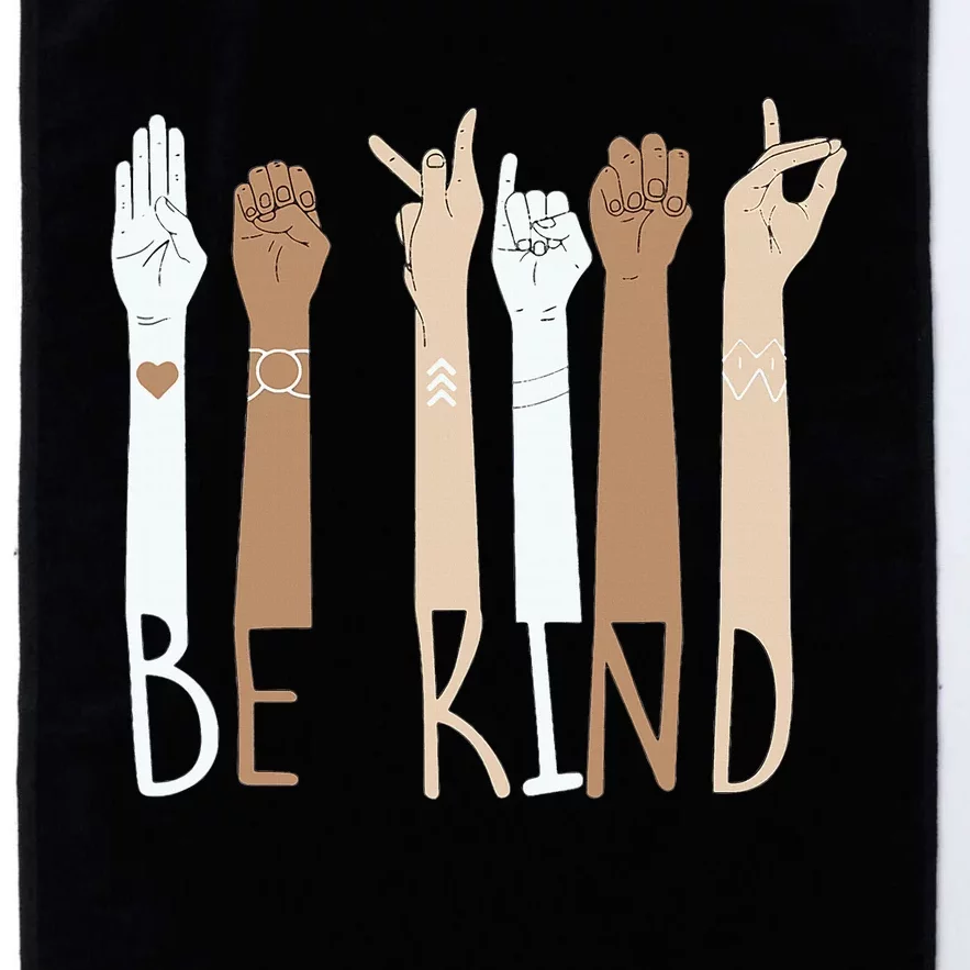 Be kind for Unity day Platinum Collection Golf Towel