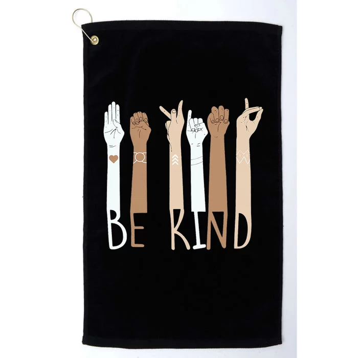 Be kind for Unity day Platinum Collection Golf Towel