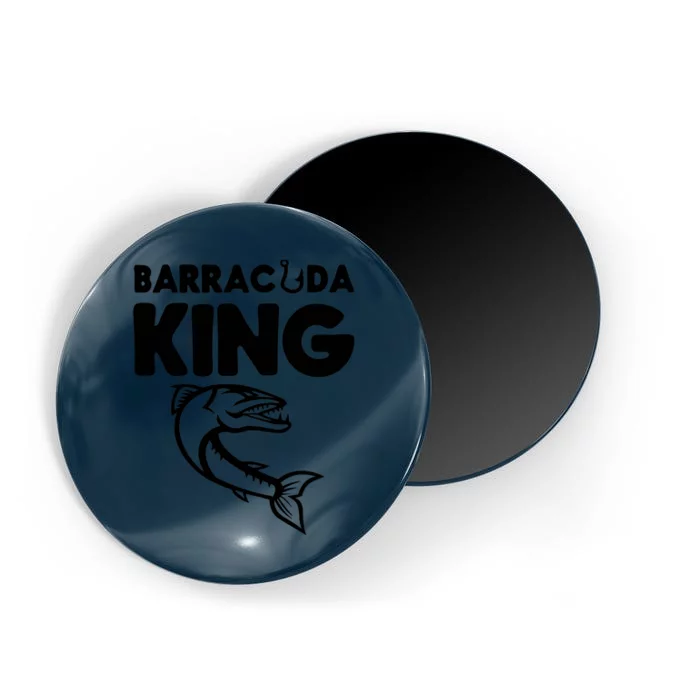 Barracuda King Funny Deep Sea Fishing Magnet