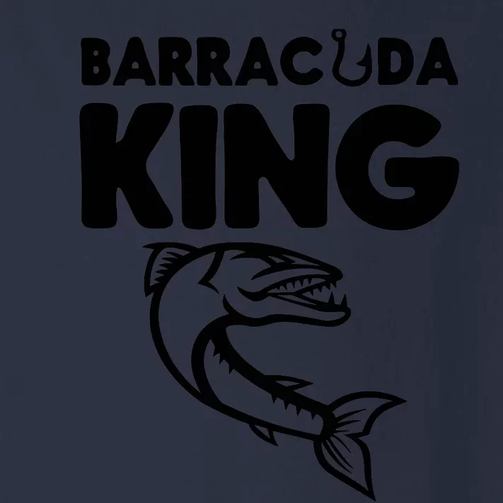 Barracuda King Funny Deep Sea Fishing Toddler Long Sleeve Shirt