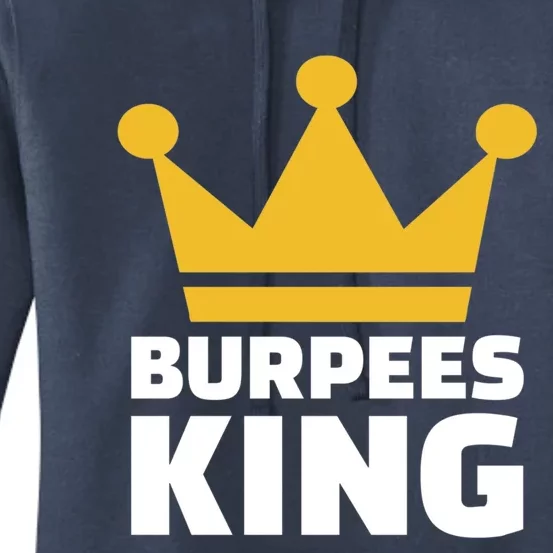 Burpees King Gift Women's Pullover Hoodie