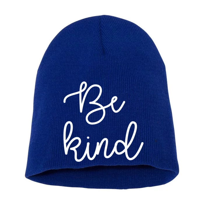 Be Kind Gift Friends Gift Short Acrylic Beanie