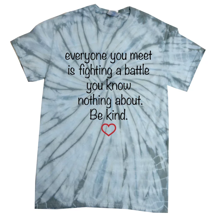 Be Kind Gift Tie-Dye T-Shirt