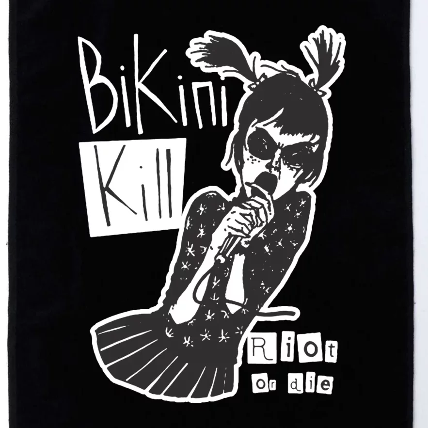 Bikini Kill Girl Funny Girl Power Platinum Collection Golf Towel