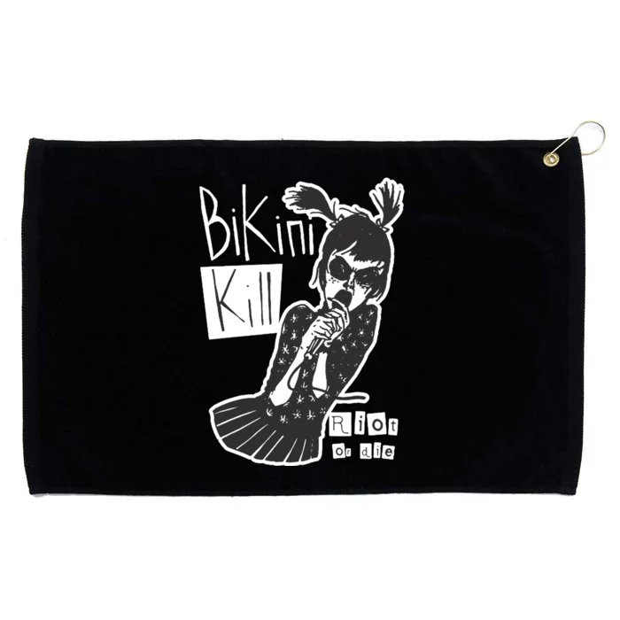 Bikini Kill Girl Funny Girl Power Grommeted Golf Towel