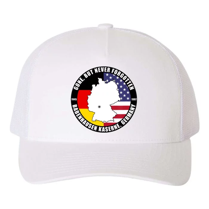 Babenhausen Kaserne Germany Funny Veteran Yupoong Adult 5-Panel Trucker Hat