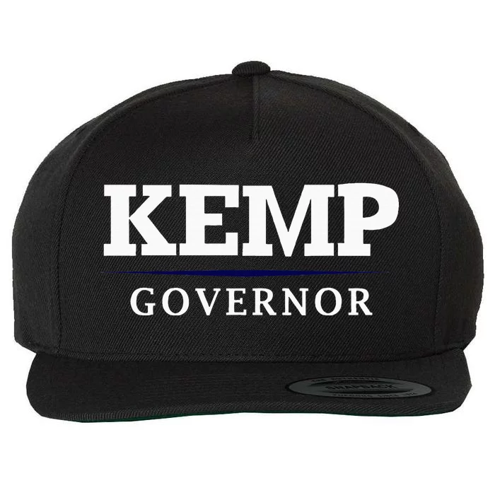 Brian Kemp Governor Georgia Campaign Wool Snapback Cap