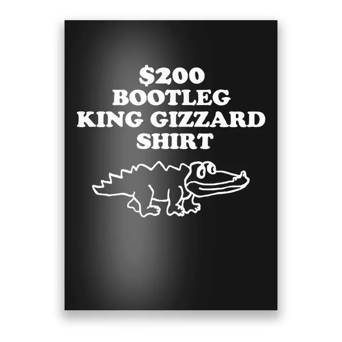 Bootleg King Gizzard Poster